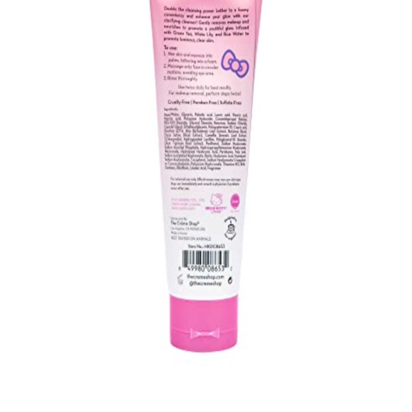 Hello kitty crème Double Cleanse Green Tea white Lily Rice water - Picture 3 of 5